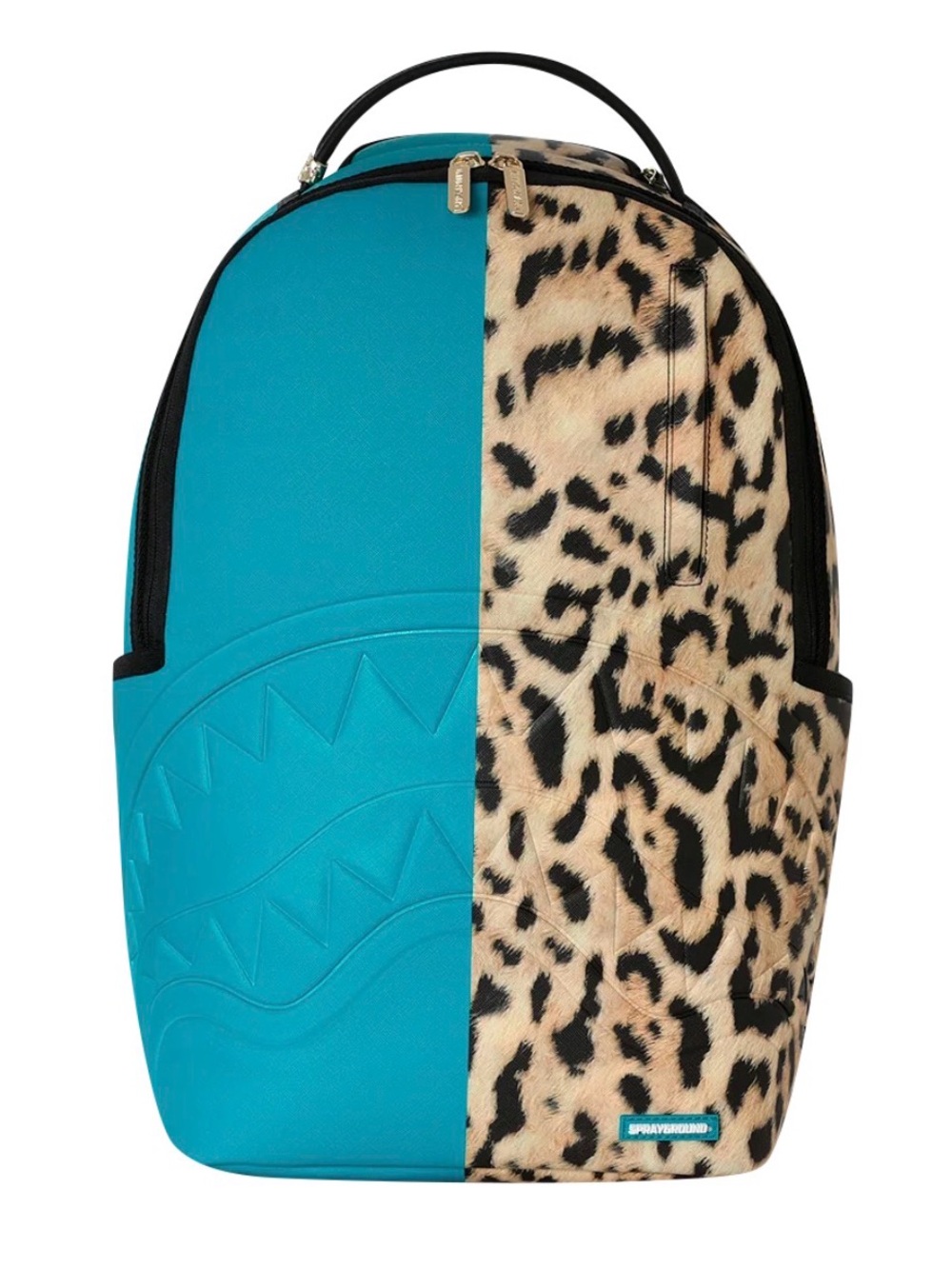 Sprayground Riviera Reign - Turquoise & Leopard Women's Backpack